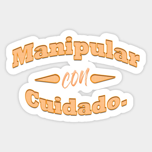 Manipular con cuidado Sticker by YamyMorrell